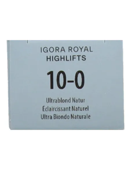 Schwarzkopf Igora Royal Highlifts 10-0 Rubio Platino Natural 60 ml
